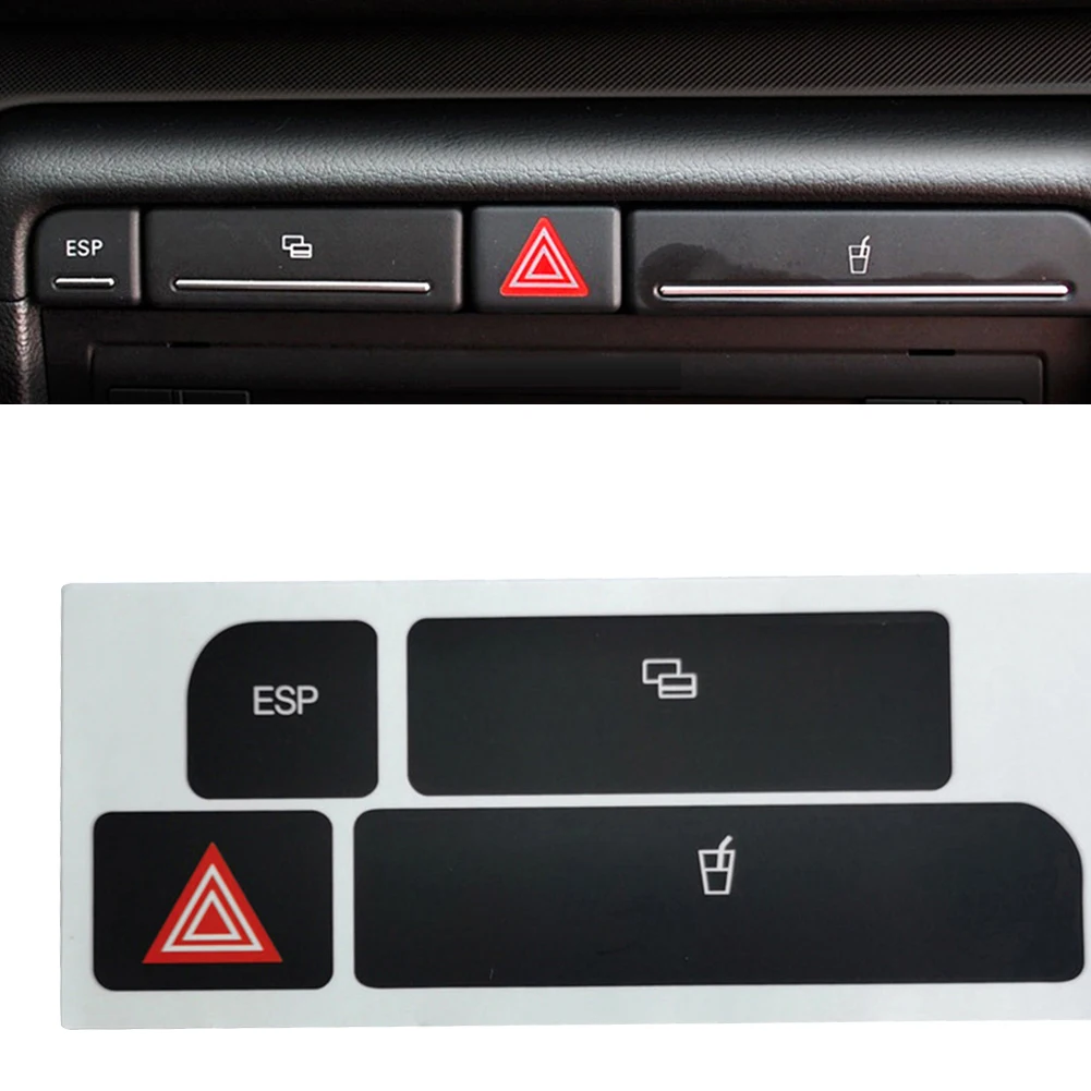 For A4 04-06 ESP Car Flash Switch Button Cover Cup-Holder Stickers Repair Button-Knob Switch Interior Decoration Accessories
For A4 04-06 ESP Car Flash Switch Button Cover Cup-Holder Stickers Repair Button-Knob Switch Interior Decoration Accessories