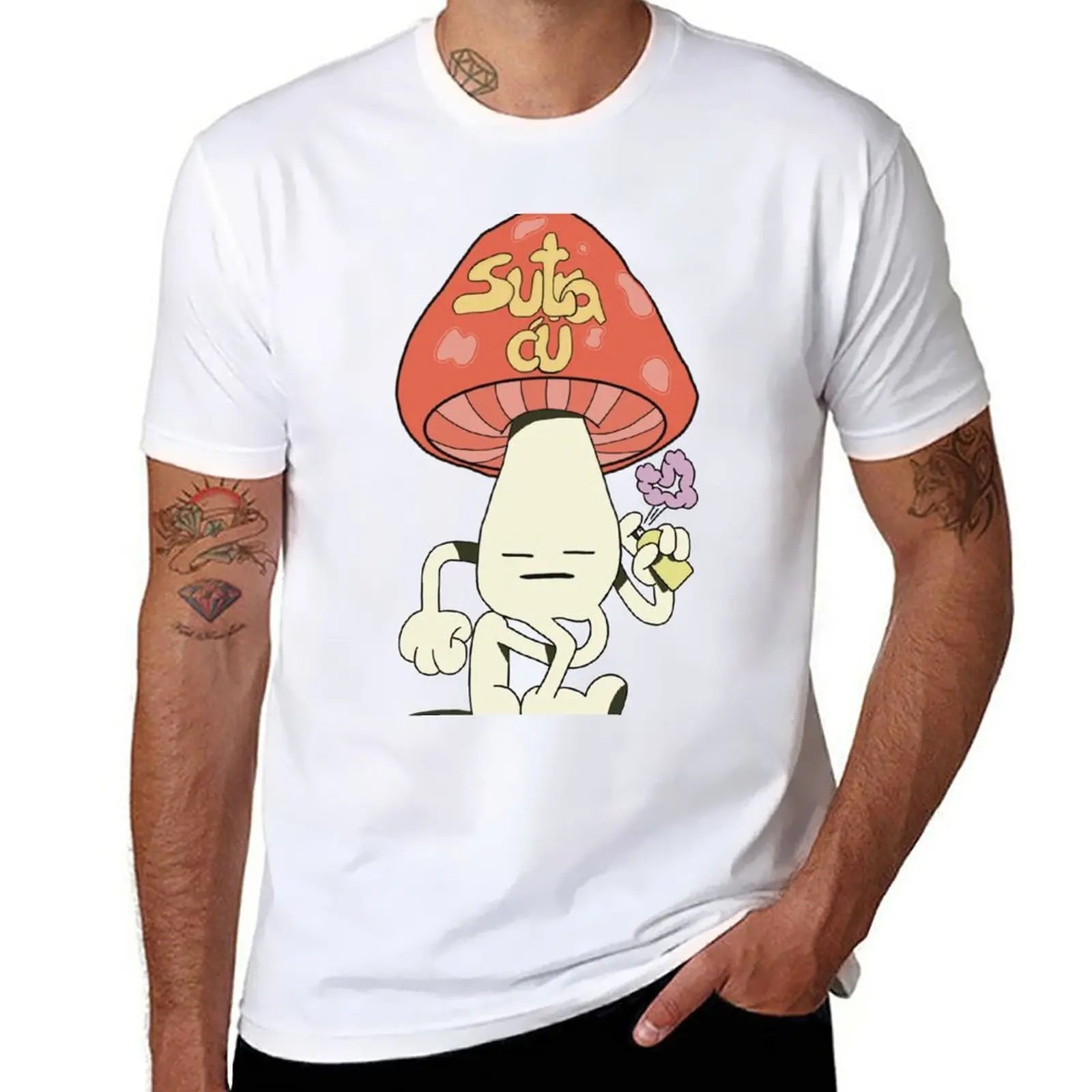 New Sutra cu (mushroom in love) T-Shirt sweat shirt sweat shirts Aesthetic clothing vintage t shirt black t shirts for men
New Sutra cu (mushroom in love) T-Shirt sweat shirt sweat shirts Aesthetic clothing vintage t shirt black t shirts for men