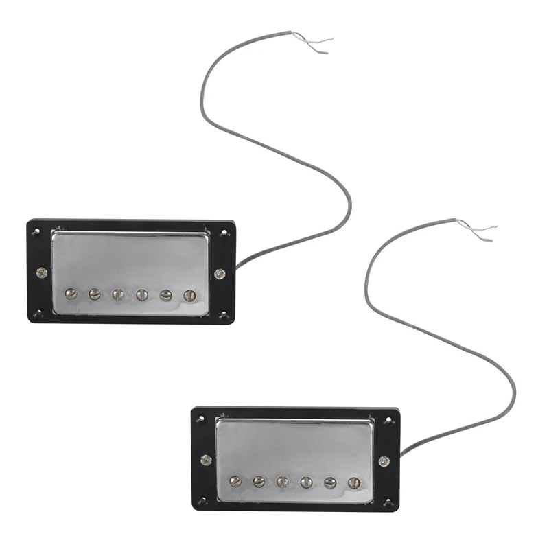 2X Humbucker Double Coil Pickups Neck And Bridge Compatible With LP Style Electric Guitar For Guitar Parts Set
2X Humbucker Double Coil Pickups Neck And Bridge Compatible With LP Style Electric Guitar For Guitar Parts Set