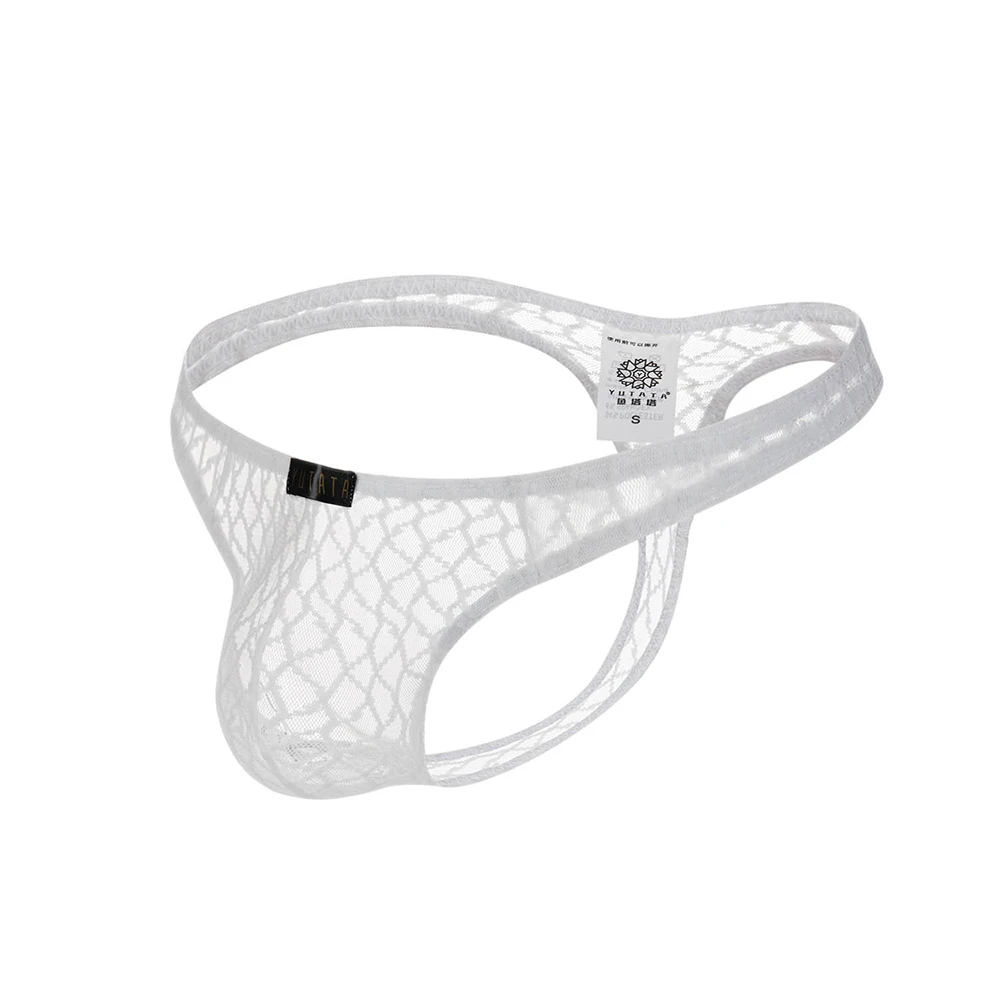 1pc Fashion Men's Sexy Transparent Lace G-String Briefs Solid Color Breathable Panties Thong T-Back Male Underwear
1pc Fashion Men's Sexy Transparent Lace G-String Briefs Solid Color Breathable Panties Thong T-Back Male Underwear