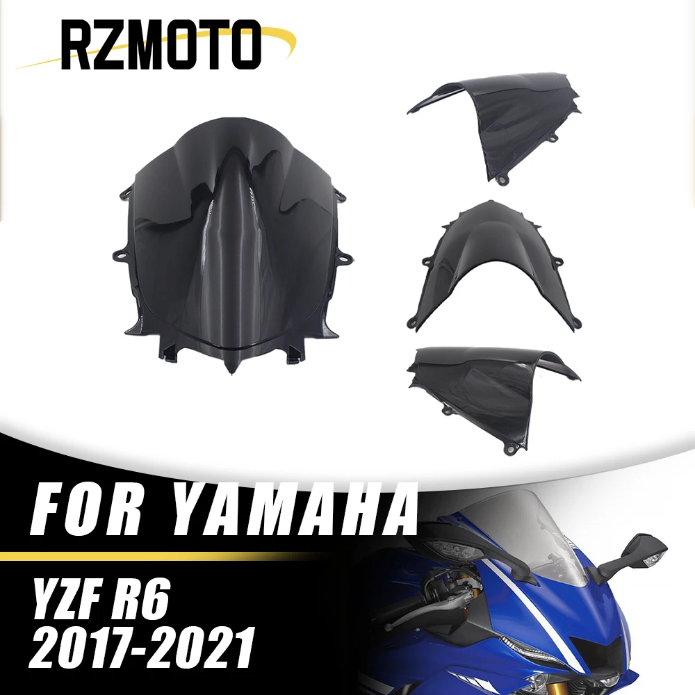 New For Yamaha YZF R6 YZFR6 2017-2021 ABS Bike Motorcycle Motorcycle Windshield Windscreen Screen Glossy black
New For Yamaha YZF R6 YZFR6 2017-2021 ABS Bike Motorcycle Motorcycle Windshield Windscreen Screen Glossy black