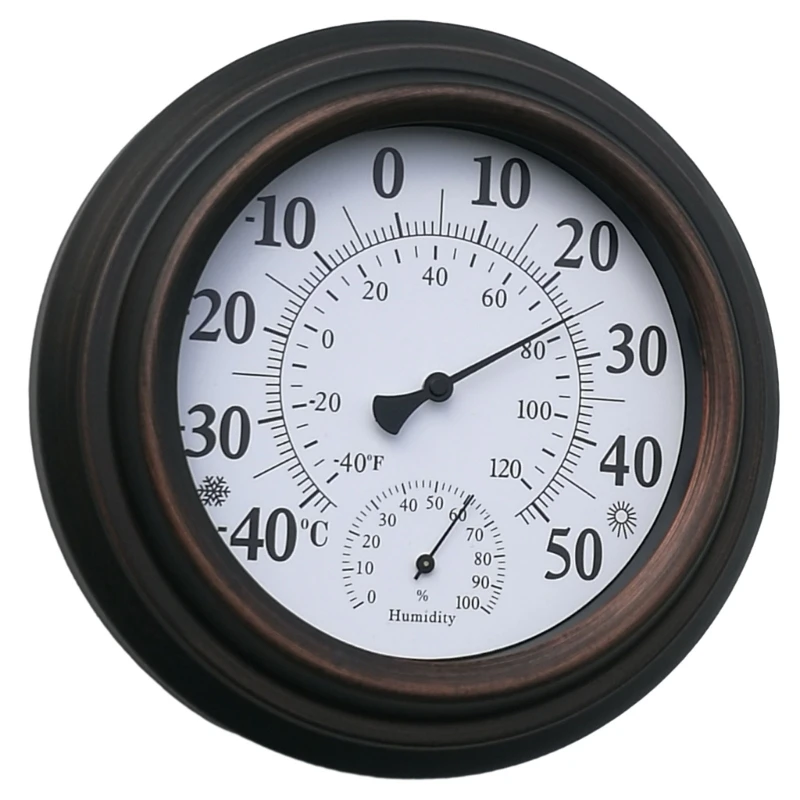 Термометр, измеритель влажности, термогигрометр для измерения температуры и влажности в саду для любителей сада
Термометр, измеритель влажности, термогигрометр для измерения температуры и влажности в саду для любителей сада