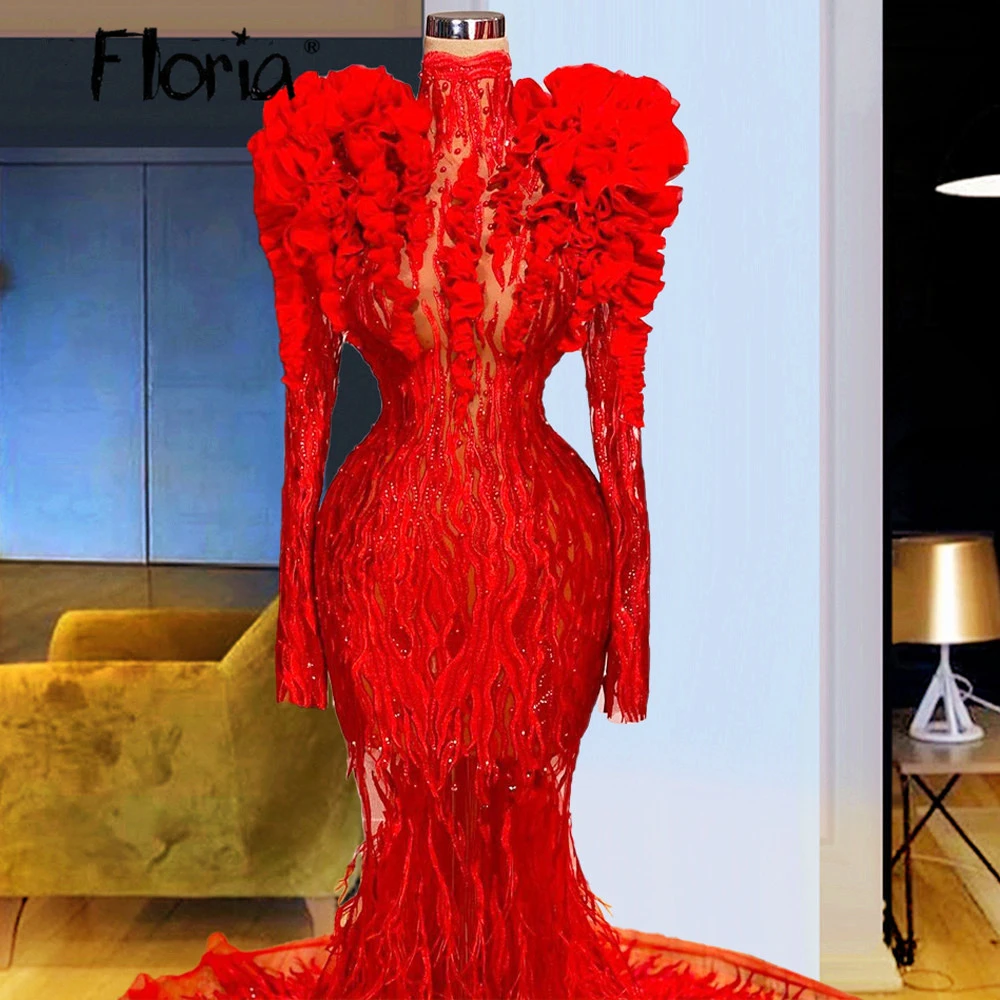 Красное вечернее платье-Русалка Aso Ebi с кристаллами, мусульманское официальное платье с длинным рукавом и перьями для выпусквечерние вечера, свадебные платья в африканском стиле
Красное вечернее платье-Русалка Aso Ebi с кристаллами, мусульманское официальное платье с длинным рукавом и перьями для выпусквечерние вечера, свадебные платья в африканском стиле