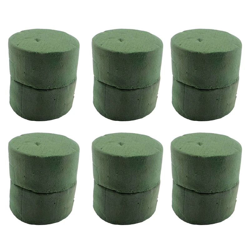 12Pcs/Set DIY Flower Arrangement Kit Green Round Wet Floral Foam Wedding Aisle Flowers Party Decoration
12Pcs/Set DIY Flower Arrangement Kit Green Round Wet Floral Foam Wedding Aisle Flowers Party Decoration
