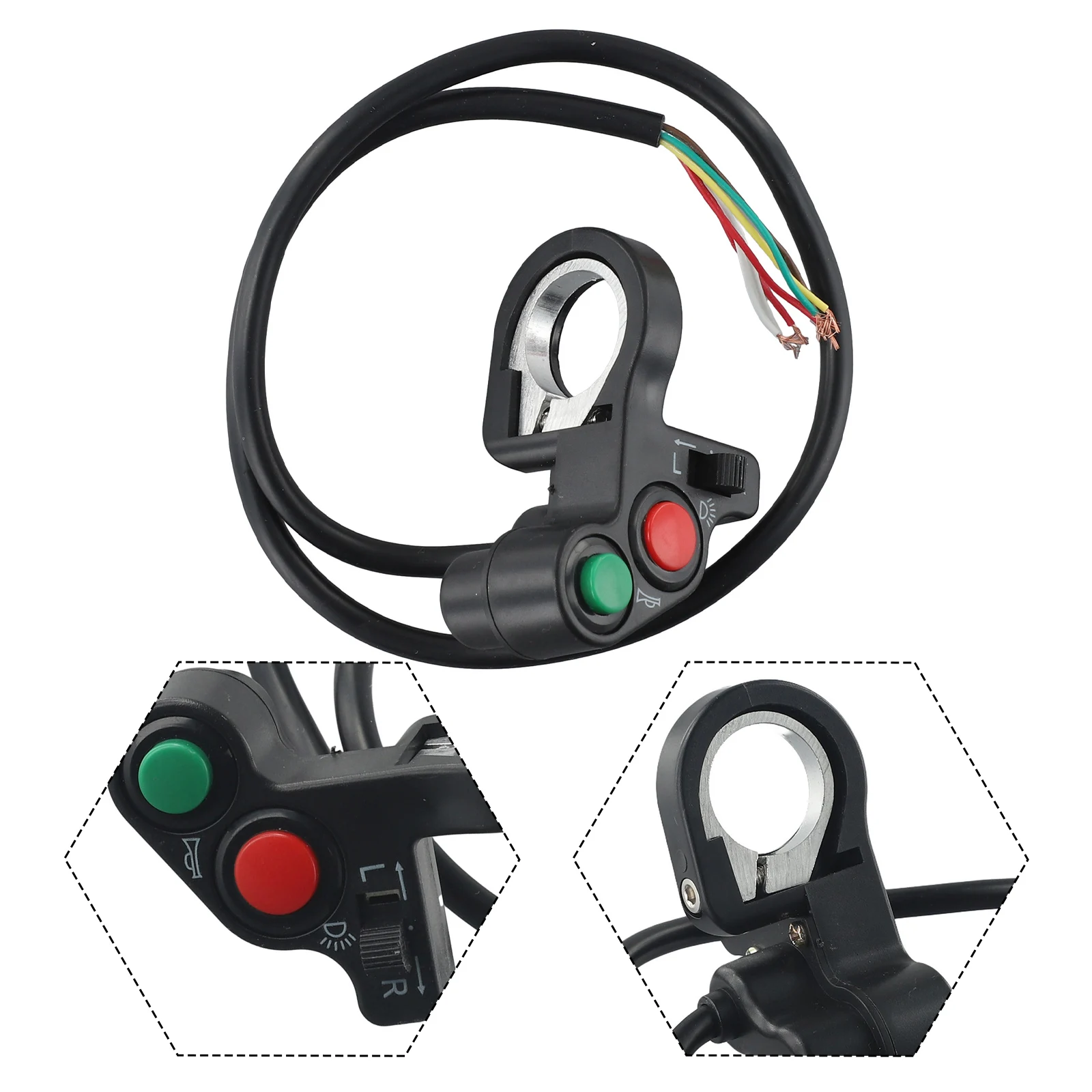 Power Switch Switch Cable Headlight Switch Nanke Modified Switch Three-function Turn Signal Horn Cycling Brand New
Power Switch Switch Cable Headlight Switch Nanke Modified Switch Three-function Turn Signal Horn Cycling Brand New