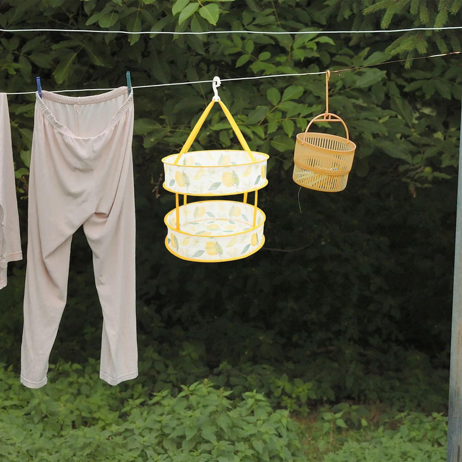 Mesh Drying Hanging Basket Rack Outdoor Clothes Dryer Net Breathable Polyester Multi-function Supply
Mesh Drying Hanging Basket Rack Outdoor Clothes Dryer Net Breathable Polyester Multi-function Supply
