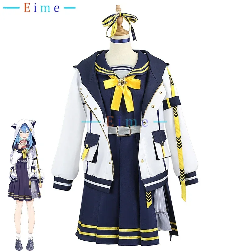 Vtuber Hoshimachi Suisei Cosplay Costumes Cut Jk Suit Coat Dress Halloween Carnival Uniforms Custom Made
Vtuber Hoshimachi Suisei Cosplay Costumes Cut Jk Suit Coat Dress Halloween Carnival Uniforms Custom Made