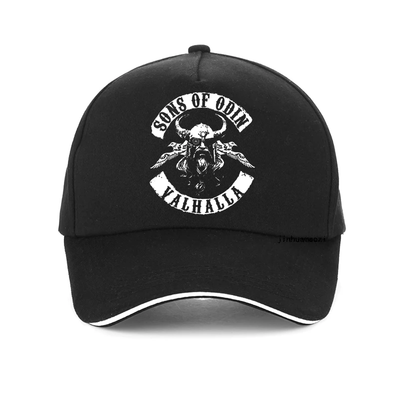 

Sons Of Anarchy hat Sons Of Odin Valhalla Chapter Baseball Cap Streetwear Awesome Hip hop hat men summer visor Snapback hats
