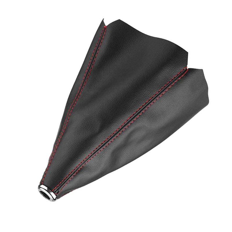 PU Leather Universal Manual Transmission Car Shift Shifter Knob Gaiter Boot Dust Cover Black with Red Stitch
PU Leather Universal Manual Transmission Car Shift Shifter Knob Gaiter Boot Dust Cover Black with Red Stitch
