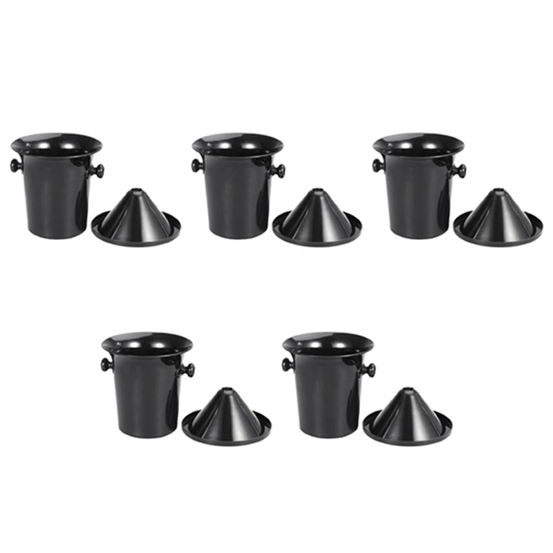 Best 5X Wine Dump Black Plastic Wine Spittoon - Standard Size With Black Funnel Champagne Bucket
Best 5X Wine Dump Black Plastic Wine Spittoon - Standard Size With Black Funnel Champagne Bucket