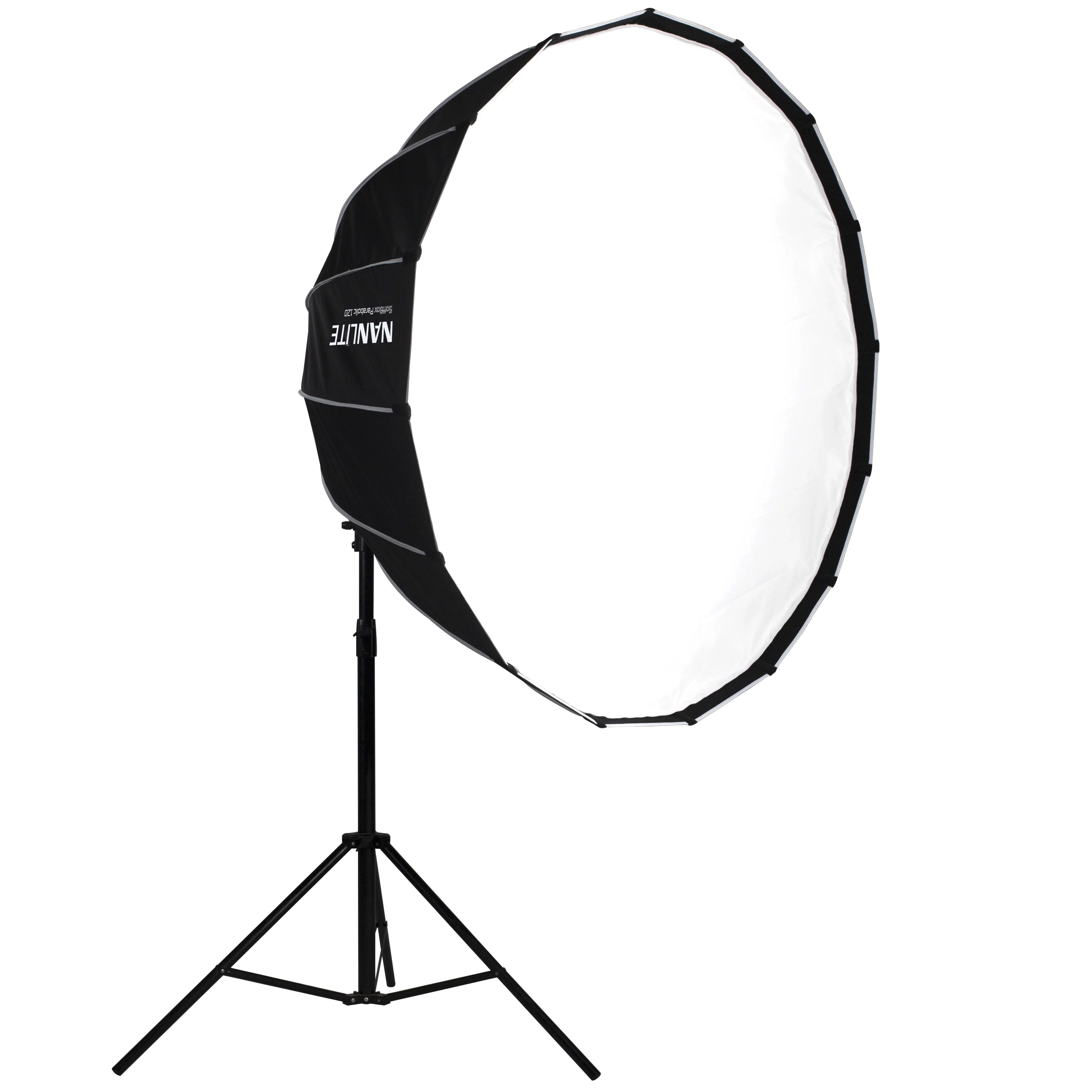 Nanlite SB-PR-120 47inch/120cm Easy-Up Deep Parabolic Softbox for FS Series Forza 300/300B Forza 500 with Bowens Mount
Nanlite SB-PR-120 47inch/120cm Easy-Up Deep Parabolic Softbox for FS Series Forza 300/300B Forza 500 with Bowens Mount