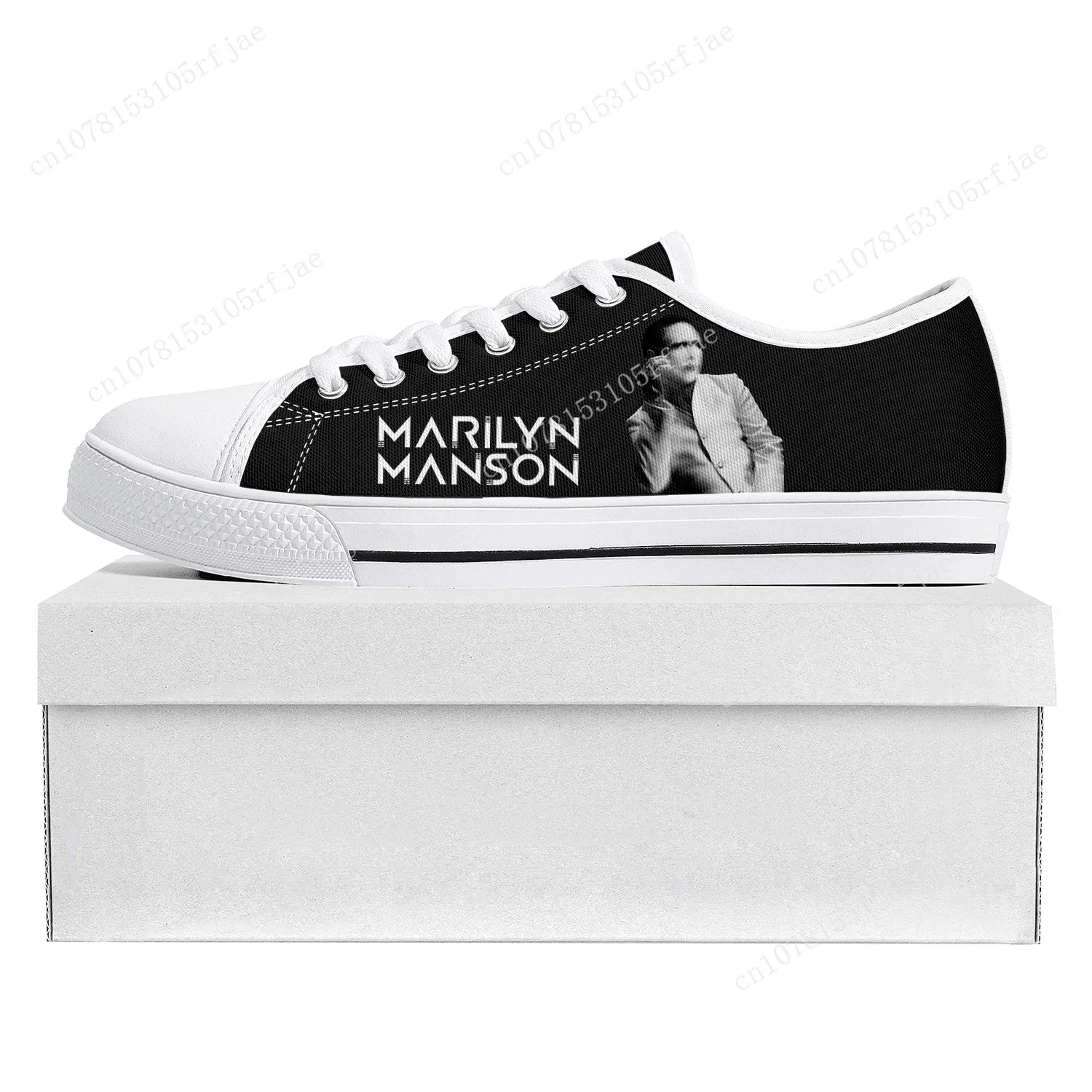 Rock Band Music Singer Marilyn Manson Low Top High Quality Sneakers Mens Womens Teenager Canvas Sneaker Couple Shoes Custom Shoe
Rock Band Music Singer Marilyn Manson Low Top High Quality Sneakers Mens Womens Teenager Canvas Sneaker Couple Shoes Custom Shoe