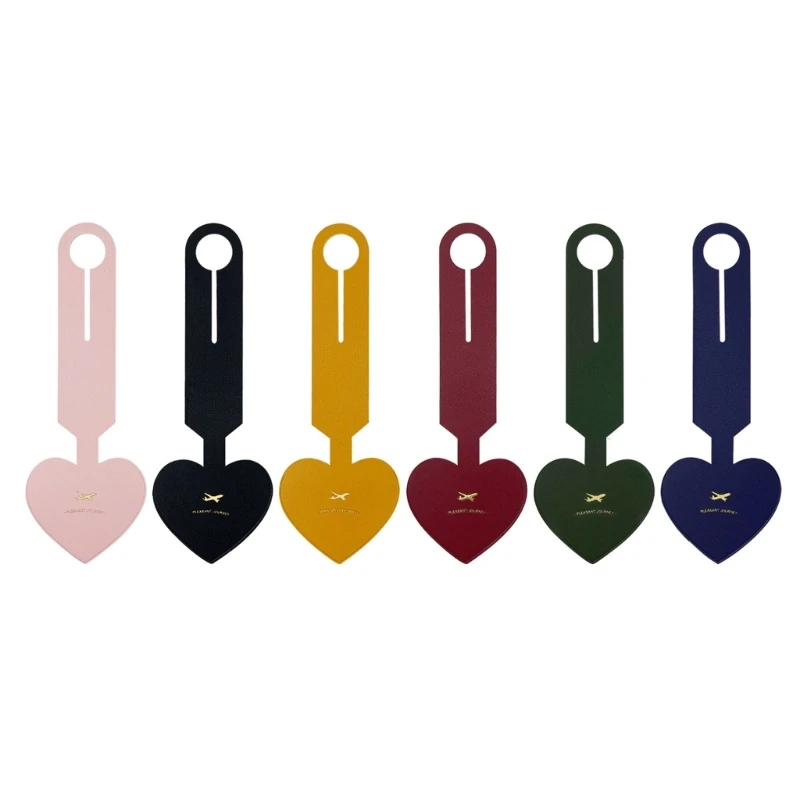 

Suitcase Luggage Heart Tag Simple Bag Pendant Name Address Invitation Label Baggage Backpack Tags Travel Accessories