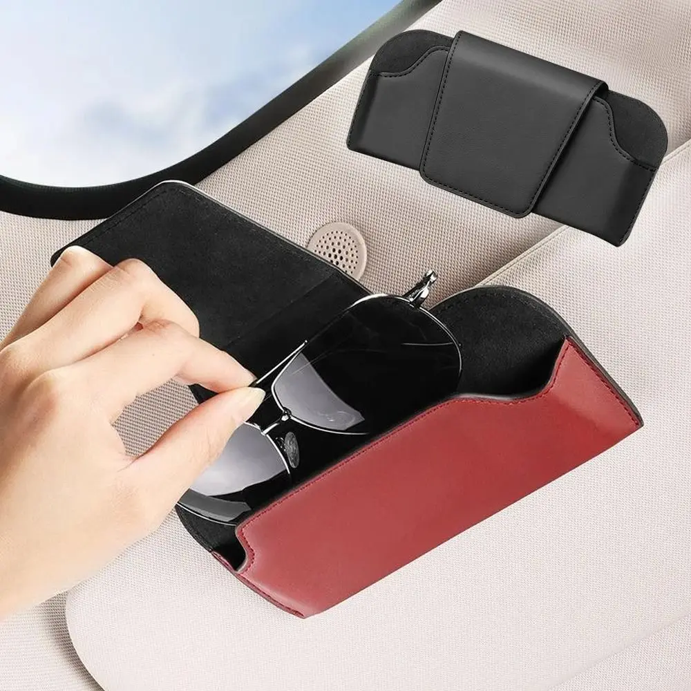 Car Glasses Case PU Leather Auto Sun Visor Glasses Holder Sunglasses Storage Clip Car Interior Card Eyeglasses Case Accessories
Car Glasses Case PU Leather Auto Sun Visor Glasses Holder Sunglasses Storage Clip Car Interior Card Eyeglasses Case Accessories