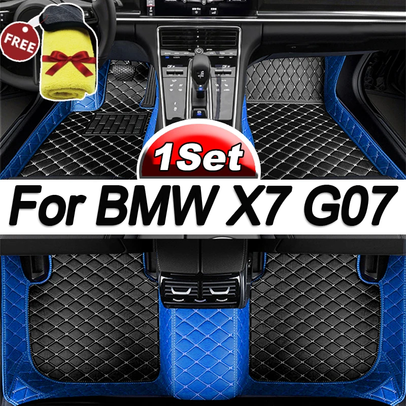 Car floor mats for BMW X7 G07(Six Seats)2019 2020 Custom auto foot Pads automobile carpet cover interior accessories
Car floor mats for BMW X7 G07(Six Seats)2019 2020 Custom auto foot Pads automobile carpet cover interior accessories