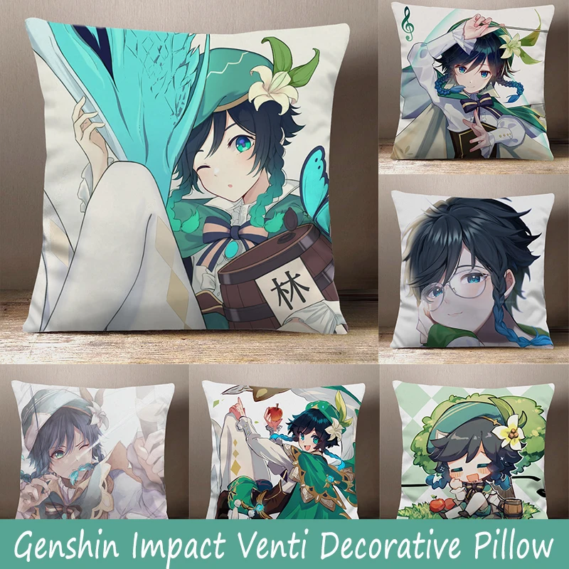 Genshin Impact Venti Anime Pillow Dakimakura Plush Double-Sided Printed Anime Accessories Core Sofa Cushion Bedding
Genshin Impact Venti Anime Pillow Dakimakura Plush Double-Sided Printed Anime Accessories Core Sofa Cushion Bedding