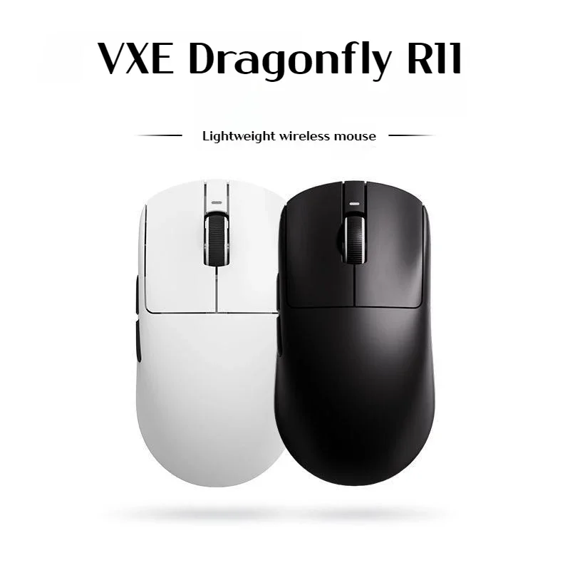 

Беспроводная мышь Vxe Dragonfly R1 Pro Max R1 Se, яркий вес Paw3395 Nordic52840 2 кГц, интеллектуальная скорость X, низкая задержка, Fps, игровая мышь в подарок