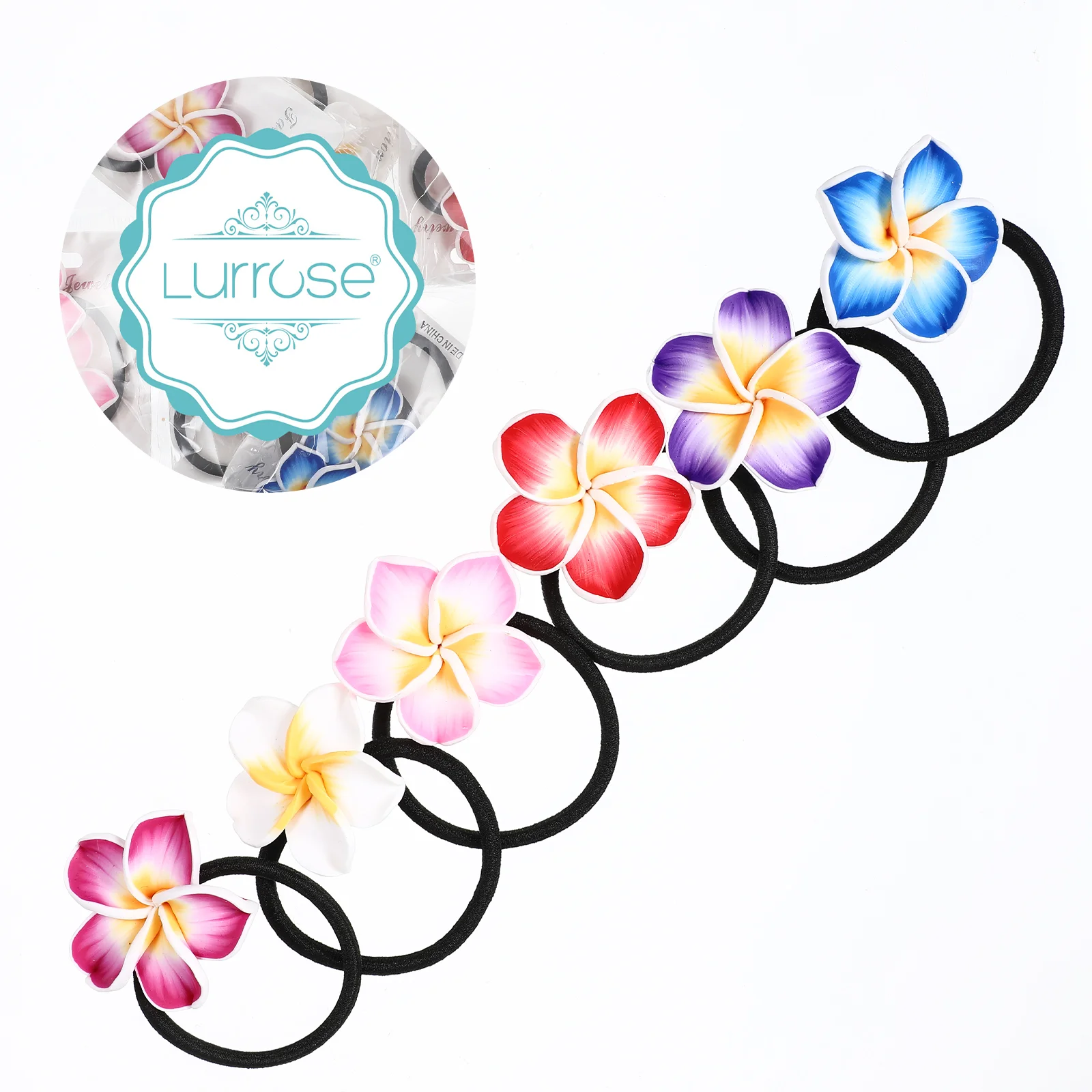mixed color Hair Ties Foam Hawaiian flower Frangipani Flower bridal hair band elastic bands Beautiful Durable Hair Rope
mixed color Hair Ties Foam Hawaiian flower Frangipani Flower bridal hair band elastic bands Beautiful Durable Hair Rope