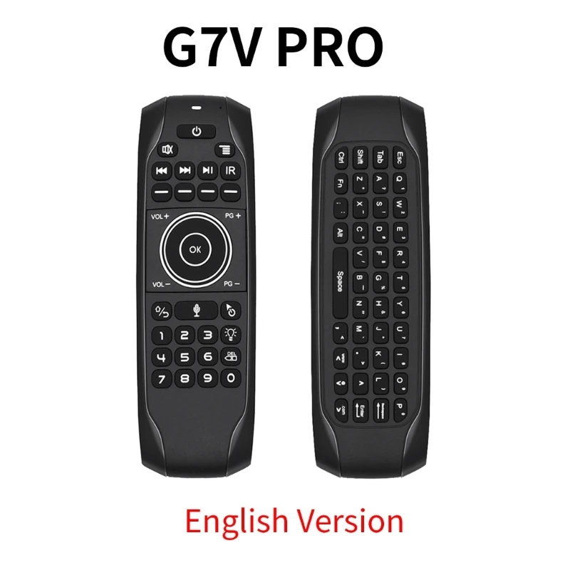 G7V/G7R Ergonomic Air Mouse Remote with Battery and LED Support 3.6-4.2v Low Voltages Operation C1FD
G7V/G7R Ergonomic Air Mouse Remote with Battery and LED Support 3.6-4.2v Low Voltages Operation C1FD