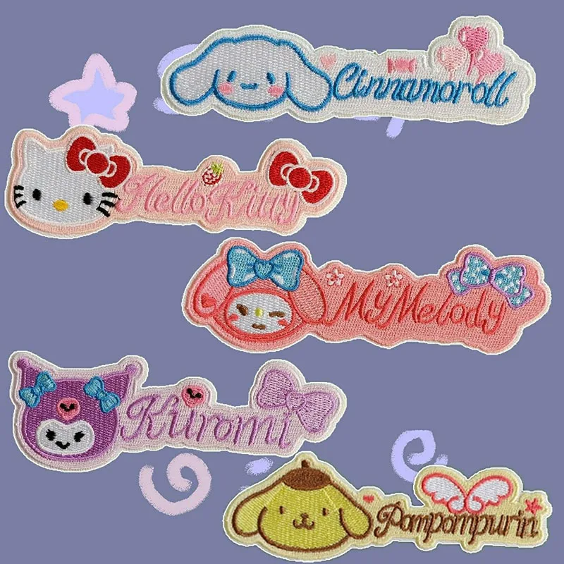 Kawaii Sanrioed Embroidery Patch Cartoon Kuromi My Melody Cinnamoroll Creative Diy Self Adhesive Cloth Decorative Cloth Patch
Kawaii Sanrioed Embroidery Patch Cartoon Kuromi My Melody Cinnamoroll Creative Diy Self Adhesive Cloth Decorative Cloth Patch