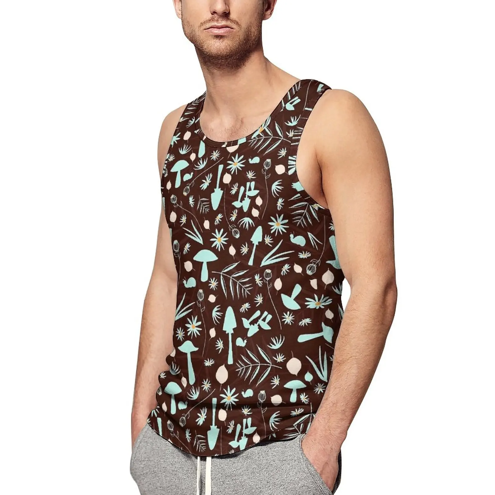 Magic Mushrooms Tank Top Floral Print Cool Tops Summer Bodybuilding Man Printed Sleeveless Vests Big Size
Magic Mushrooms Tank Top Floral Print Cool Tops Summer Bodybuilding Man Printed Sleeveless Vests Big Size