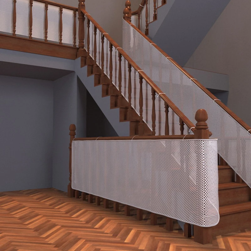 Durable Child Safety Protective Net Multipurpose Bannister Guard Deck Fence Fine Mesh for Balcony Stairs Dog Safety Fence Cage
Durable Child Safety Protective Net Multipurpose Bannister Guard Deck Fence Fine Mesh for Balcony Stairs Dog Safety Fence Cage