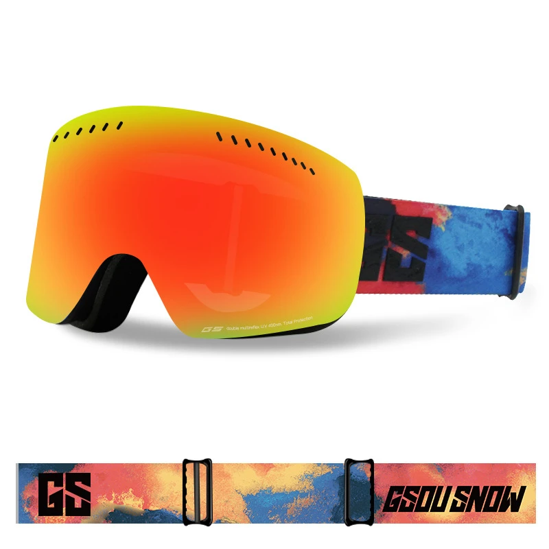 New Ski Goggles Anti Fog Windproof Protective Goggles Women Men Outdoor Sport Mountaineering Cycling Motor Skiing Snow Glases
New Ski Goggles Anti Fog Windproof Protective Goggles Women Men Outdoor Sport Mountaineering Cycling Motor Skiing Snow Glases