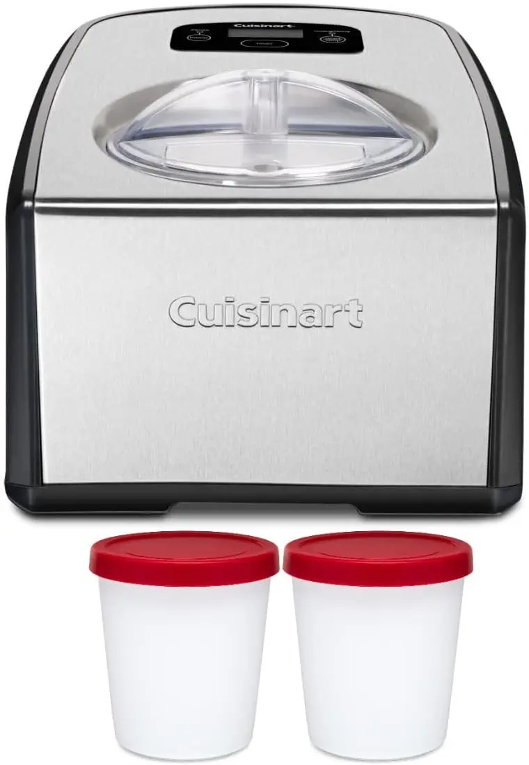 Compressor Ice Cream and Gelato Maker Bundle with Freezer Storage Containers (2-Pack) (2 Items) Ice cream container Yogurt maker
Compressor Ice Cream and Gelato Maker Bundle with Freezer Storage Containers (2-Pack) (2 Items) Ice cream container Yogurt maker