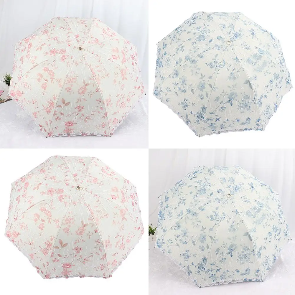 Lace UV Protection Women Umbrella Flower Girl Female Umbrella Waterproof Pocket Travel Windproof Parasol Sun Rainy Summer S V1G7
Lace UV Protection Women Umbrella Flower Girl Female Umbrella Waterproof Pocket Travel Windproof Parasol Sun Rainy Summer S V1G7