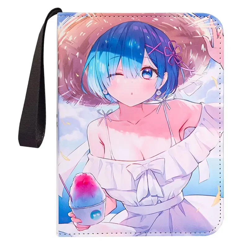 Rem Ram Re:Life In A Different World From Zero Card Book 400PCS High-capacity Loose Leaf Zipper Collection Autograph Album
Rem Ram Re:Life In A Different World From Zero Card Book 400PCS High-capacity Loose Leaf Zipper Collection Autograph Album