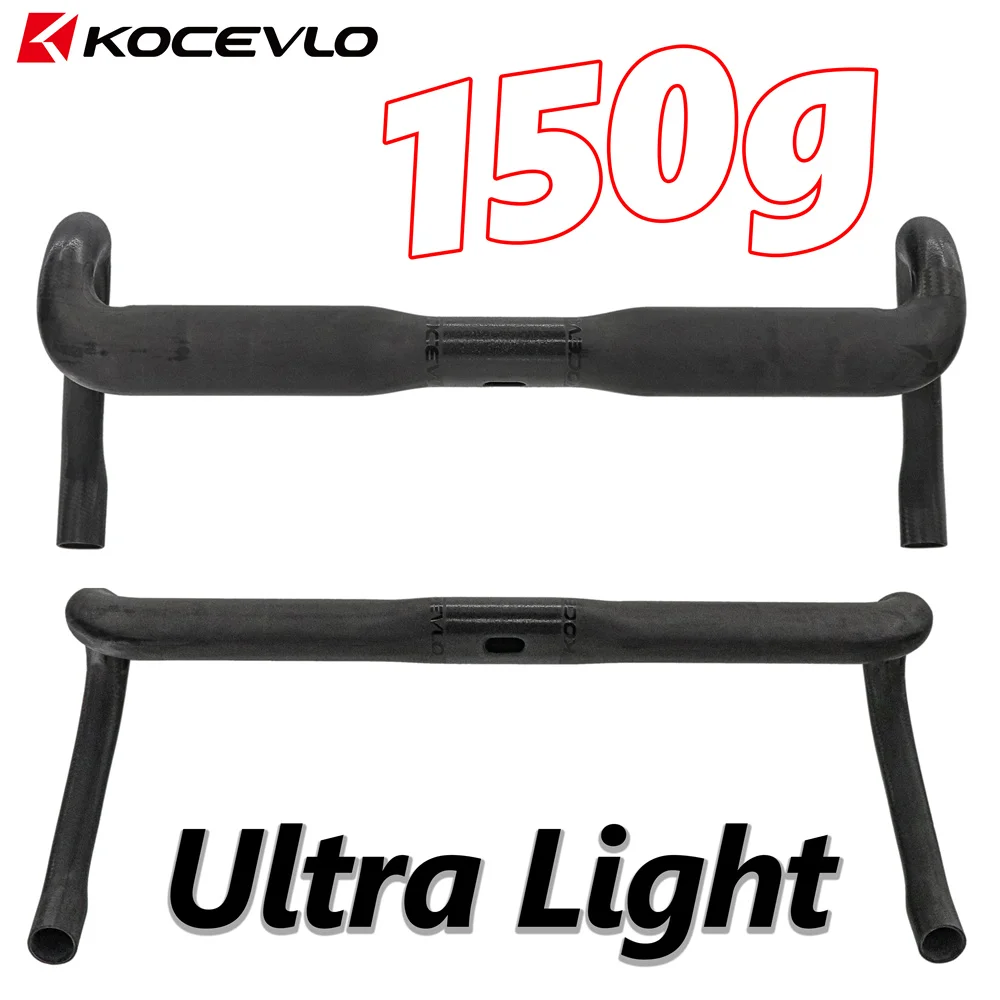 Kocevlo SL Road Carbon handlebar ultra light 150g Gravel road bike handlebar 31.8mm Compatible internal cabling system
Kocevlo SL Road Carbon handlebar ultra light 150g Gravel road bike handlebar 31.8mm Compatible internal cabling system