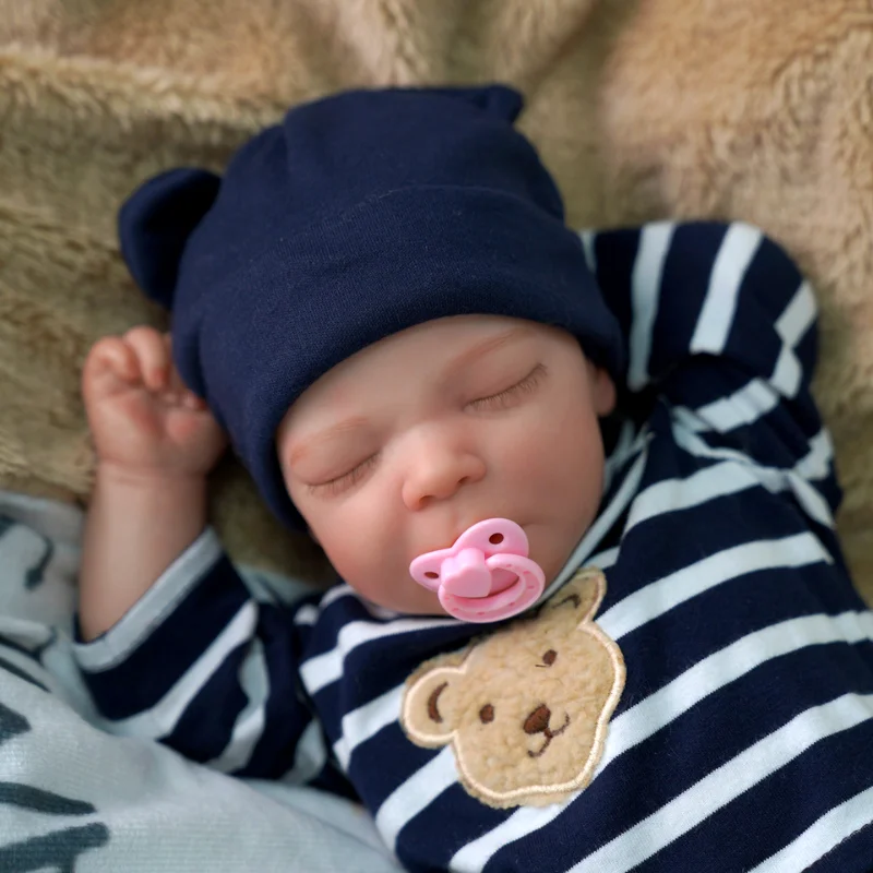 43CM Bebe Reborn 17'' Preemie Baby Dolls Realistic Vinyl Toddler LoL Gift for Soft Touch Newborn Handmade Baby Doll Toys
43CM Bebe Reborn 17'' Preemie Baby Dolls Realistic Vinyl Toddler LoL Gift for Soft Touch Newborn Handmade Baby Doll Toys