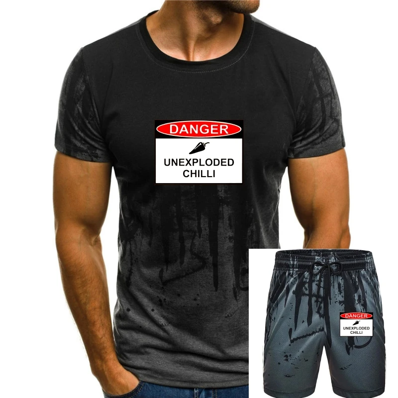 Men tshirt Danger Unexploded Chilli T Shirt women T-Shirt tees top 
Men tshirt Danger Unexploded Chilli T Shirt women T-Shirt tees top
