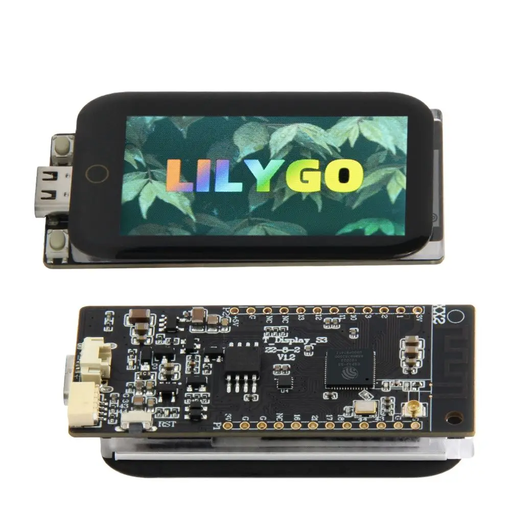 T-Display-S3 Touch Edition ESP32-S3 Development Board 1.9 inch ST7789 LCD Display WIFI Bluetooth 5.0 Wireless Module LILYGO®
T-Display-S3 Touch Edition ESP32-S3 Development Board 1.9 inch ST7789 LCD Display WIFI Bluetooth 5.0 Wireless Module LILYGO®