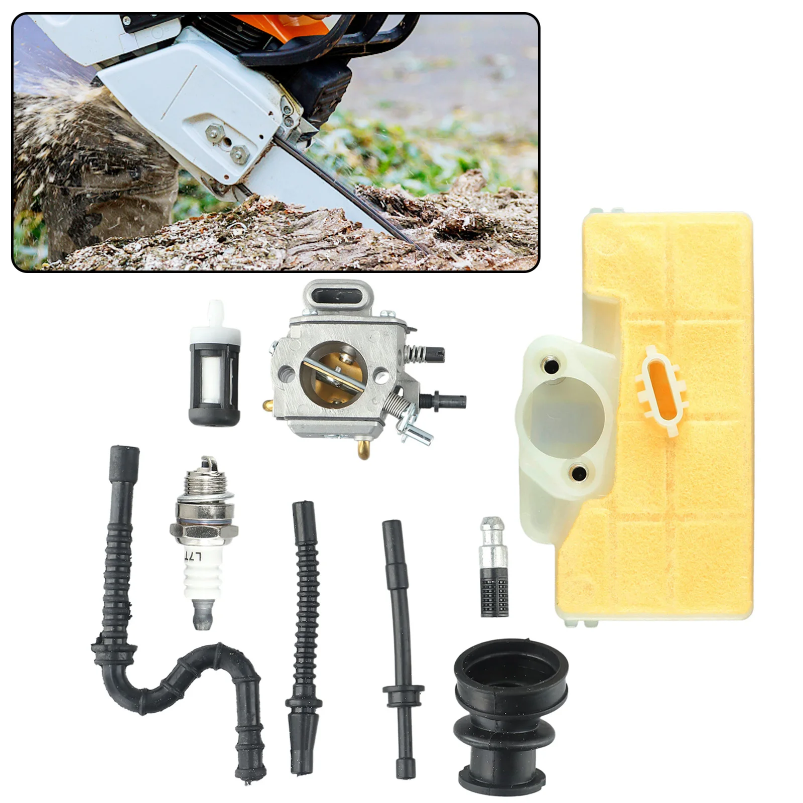 1set Carburetor Kit For Stihl 029 MS290 039 MS390 Replacement 1127 120 0650 Chainsaw Parts Outdoor Garden Power Tool Accessories
1set Carburetor Kit For Stihl 029 MS290 039 MS390 Replacement 1127 120 0650 Chainsaw Parts Outdoor Garden Power Tool Accessories