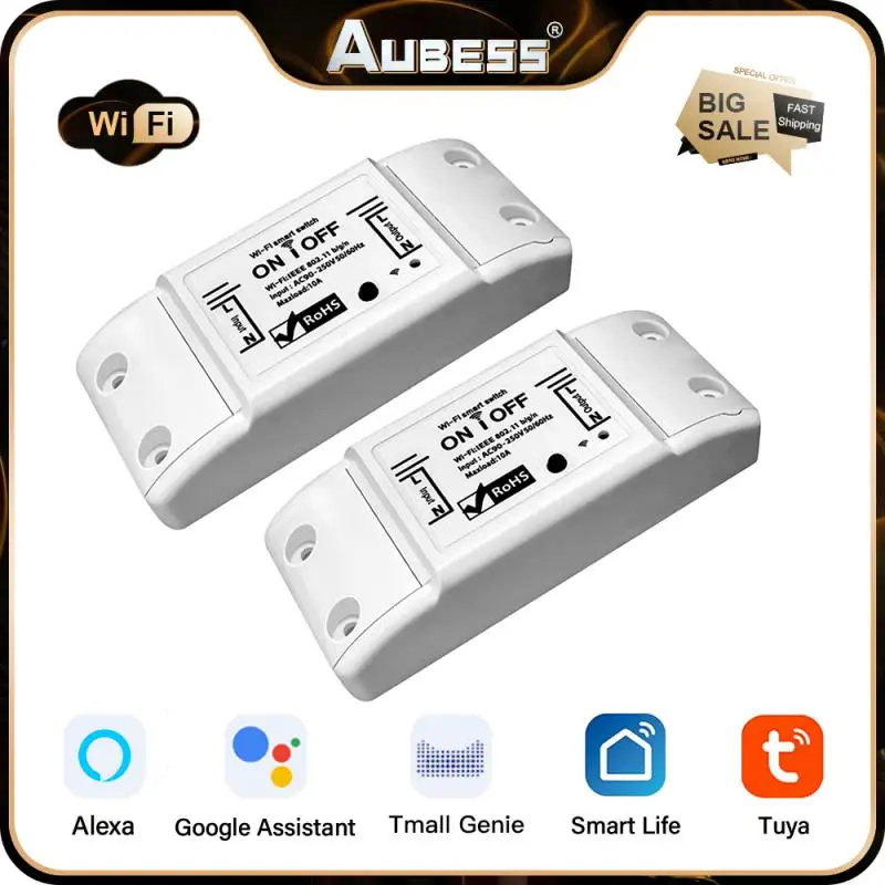 Tuya WiFi Smart Switch APP Wireless Controller Universal Breaker Timer For Tuya Smart Life LED Light Switch Alexa Google Home 
Tuya WiFi Smart Switch APP Wireless Controller Universal Breaker Timer For Tuya Smart Life LED Light Switch Alexa Google Home