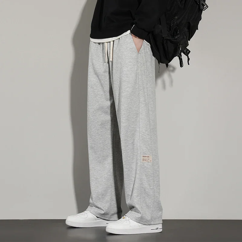 2024 Men's New Casual Pants Outdoor Loose Straight Pants Street Sports Style Trousers Simple Men's Drawstring Pants Gray Black
2024 Men's New Casual Pants Outdoor Loose Straight Pants Street Sports Style Trousers Simple Men's Drawstring Pants Gray Black