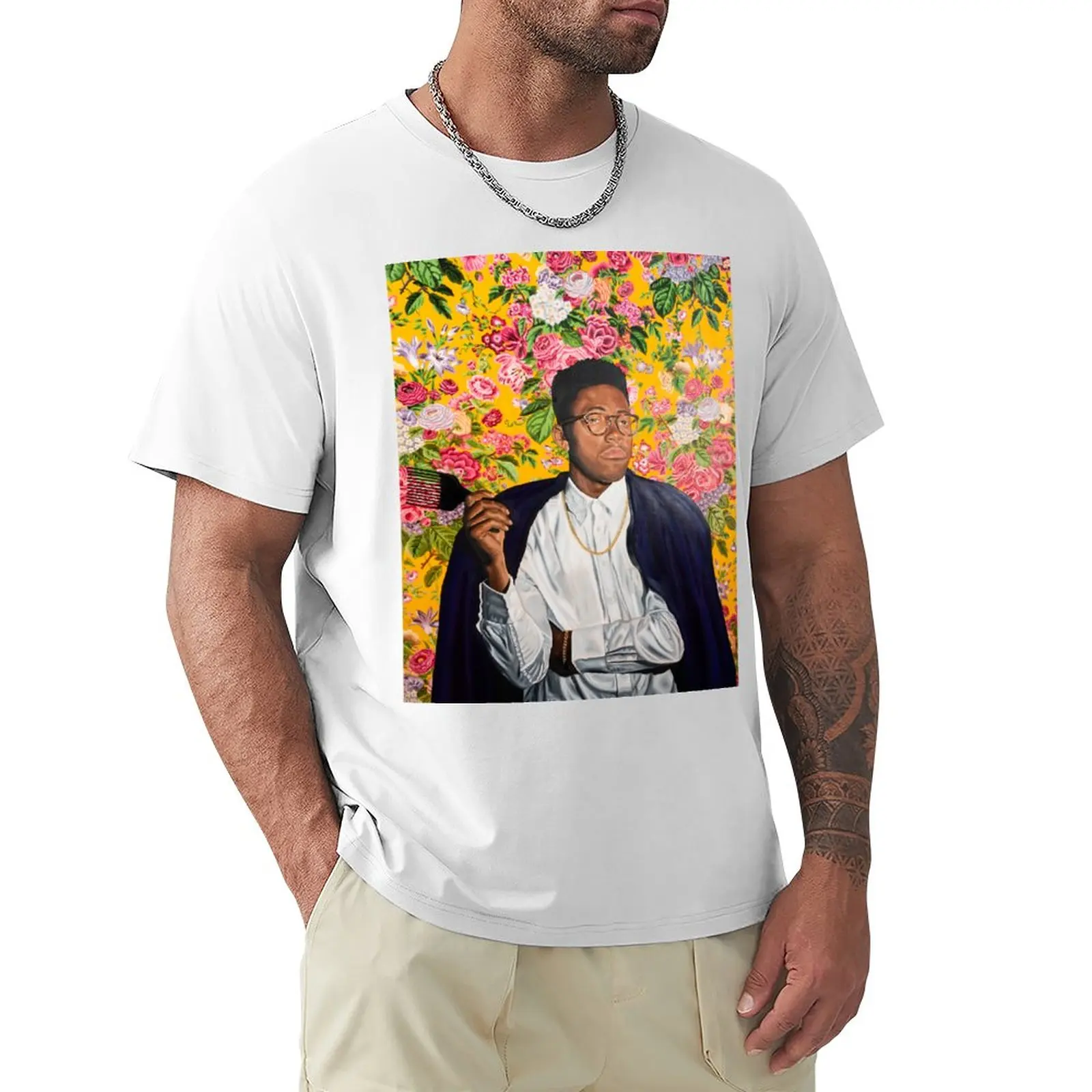 Myle's Portrait T-Shirt plus size tops vintage clothes t shirt for men
Myle's Portrait T-Shirt plus size tops vintage clothes t shirt for men