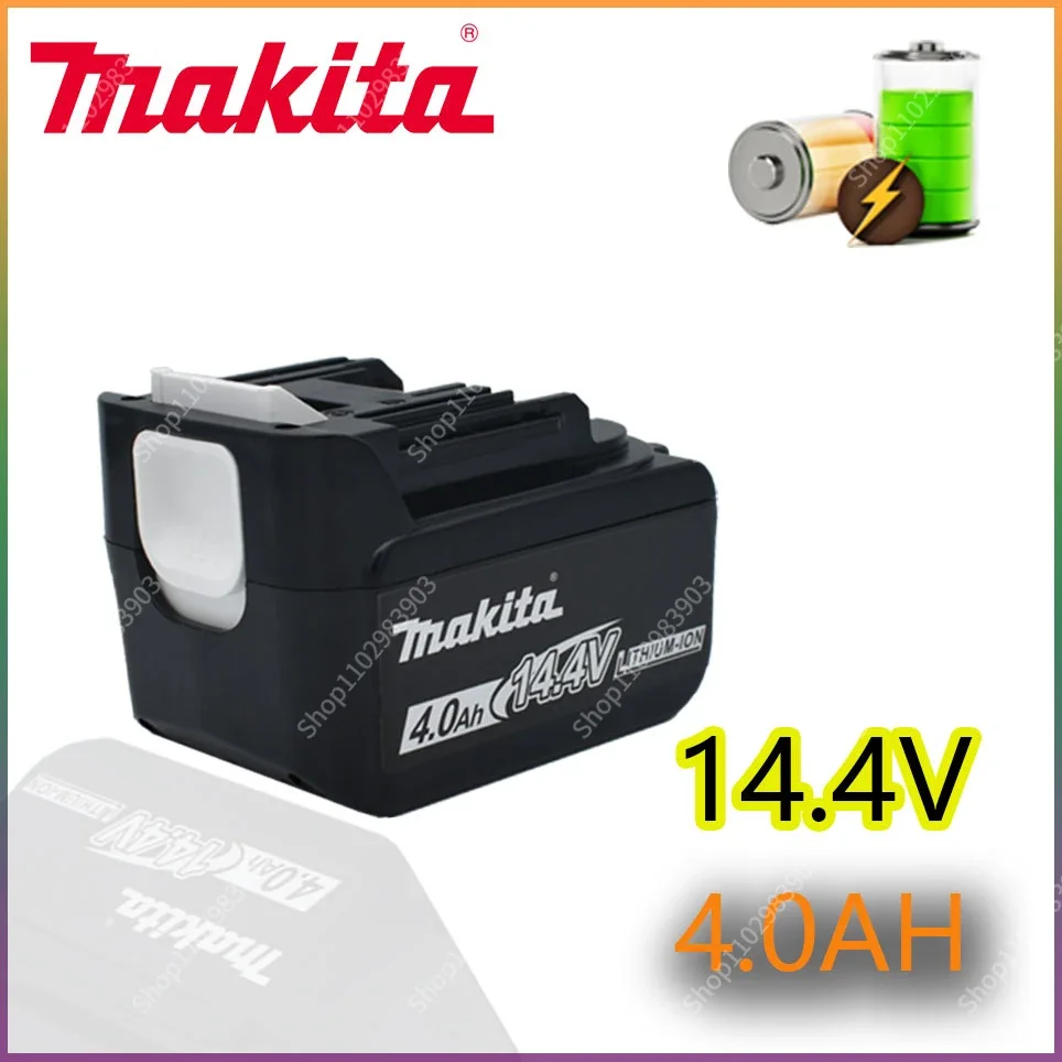 Makita 4.0Ah 14.4V LED indicator rechargeable battery for Makita BL1430 BL1415 BL1440 196875-4 194558-0 195444-8
Makita 4.0Ah 14.4V LED indicator rechargeable battery for Makita BL1430 BL1415 BL1440 196875-4 194558-0 195444-8