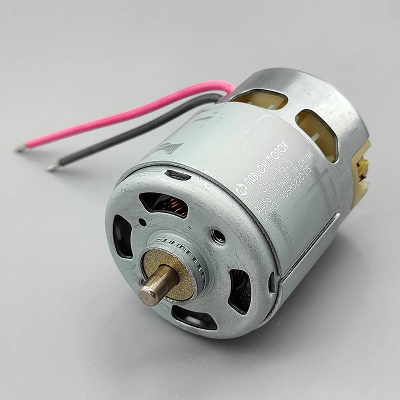 

Original MABUCHI RZ-735VA-9515 Motor DC 12V-18V High Speed Power Large Torque Round Shaft with Cooling Fan For Electrical Tool