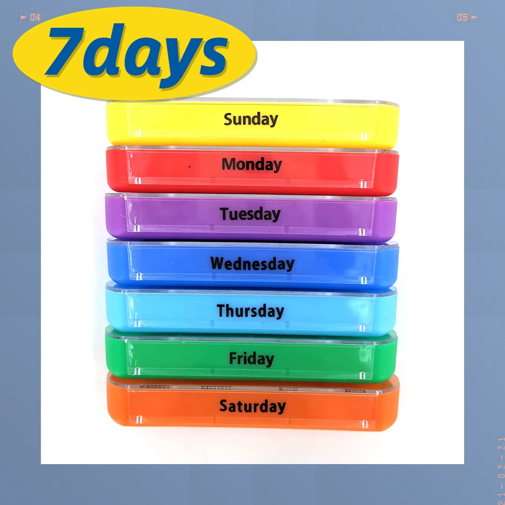 Weekly 7 Days Pill Box 28 Compartments Organizer Plastic Medicine Storage Dispenser Cutter Drug Cases for Home Travel Pill Case
Weekly 7 Days Pill Box 28 Compartments Organizer Plastic Medicine Storage Dispenser Cutter Drug Cases for Home Travel Pill Case