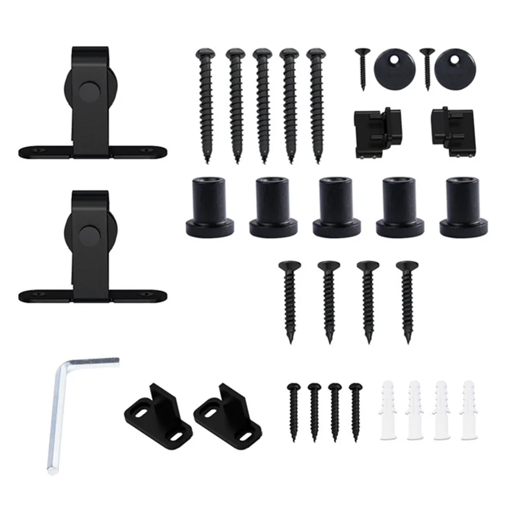 Sliding Barn Door Hardware Kit For For Cabinets Television Stand Bookshelf Wood Mirror Closet Dog Crate Smooth Silent Home Tools
Sliding Barn Door Hardware Kit For For Cabinets Television Stand Bookshelf Wood Mirror Closet Dog Crate Smooth Silent Home Tools