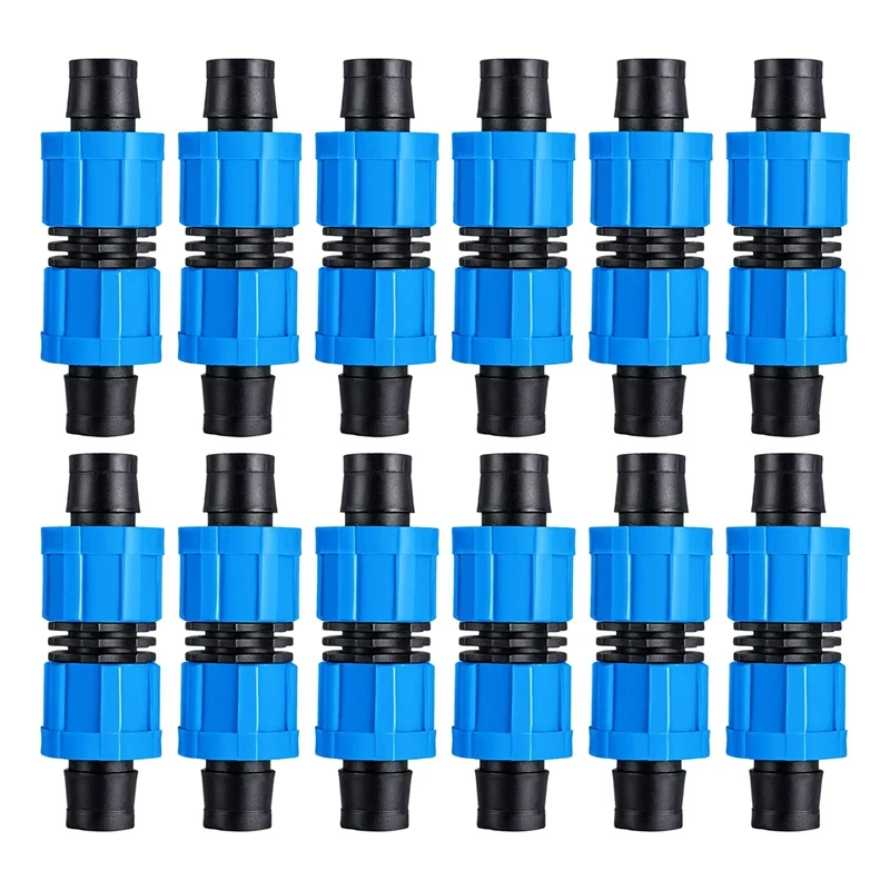 12 Pcs Drip Irrigation Couplings, 1/2 Inch Universal Connector Drip Tubing Fittings, Compatible With 16-17 Mm Drip Tape
12 Pcs Drip Irrigation Couplings, 1/2 Inch Universal Connector Drip Tubing Fittings, Compatible With 16-17 Mm Drip Tape