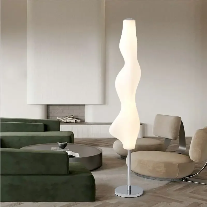 

Напольная Лампа в стиле постмодерн в скандинавском стиле, роскошный дизайн, ножки, стоячий белый штатив, в форме корпуса