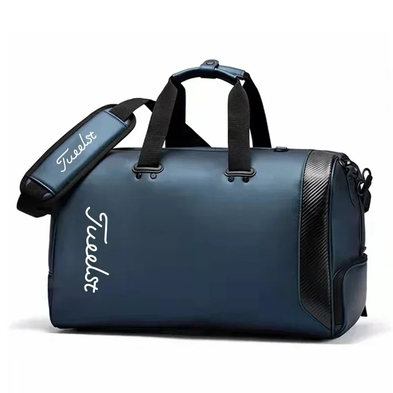 Men Handbag Embroidered Brand Golf Bag PU Waterproof Clothing Bag Large Capacity Independent Shoe Area Sports Bags Boston Bag 
Men Handbag Embroidered Brand Golf Bag PU Waterproof Clothing Bag Large Capacity Independent Shoe Area Sports Bags Boston Bag