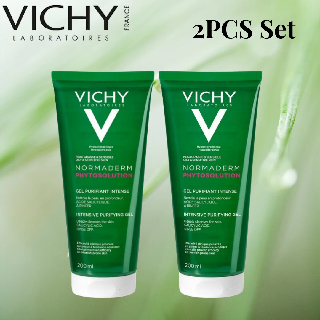 2PCS Vichy Normaderm Phytosolution Cleanser Gel 200ml Deep Cleaning Skin Oil-control Moisturizing Improve Sensitive Skin
2PCS Vichy Normaderm Phytosolution Cleanser Gel 200ml Deep Cleaning Skin Oil-control Moisturizing Improve Sensitive Skin
