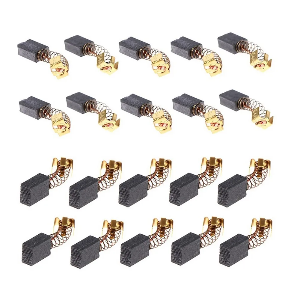 223222222 20pcs Carbon Brushes Power Tools Replacement Parts For Electric Motor CB57 CB64 CB75 CB85 191627-8 191956-9
223222222 20pcs Carbon Brushes Power Tools Replacement Parts For Electric Motor CB57 CB64 CB75 CB85 191627-8 191956-9