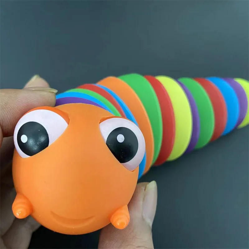 3D Fidget Rainbow Slug Articulated Realistic Insects Toy Fun Crawling Sensory Toy Can Twisted Casually Pleasant Release Stress
3D Fidget Rainbow Slug Articulated Realistic Insects Toy Fun Crawling Sensory Toy Can Twisted Casually Pleasant Release Stress