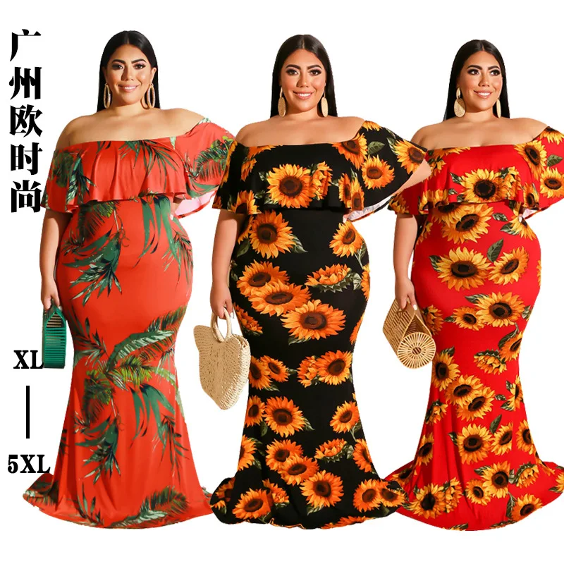 2022 Spring And Summer Women's Digital Printing Shoulder Tight Bag Hip Sexy Long Dress
2022 Spring And Summer Women's Digital Printing Shoulder Tight Bag Hip Sexy Long Dress