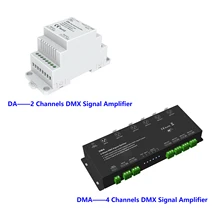 2 and 4 Channels DMX Signal Amplifier For Amplification and Isolation of Lighting System DMX512 (or RS-485) Semaphores
2 and 4 Channels DMX Signal Amplifier For Amplification and Isolation of Lighting System DMX512 (or RS-485) Semaphores